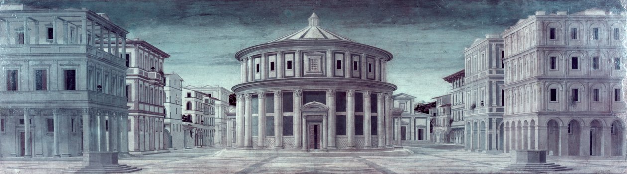 Veduta di una città ideale, XV secolo da Luciano Laurana
