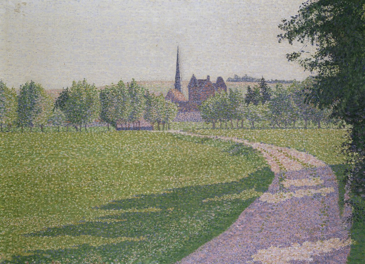 Chiesa di Éragny da Lucien Pissarro