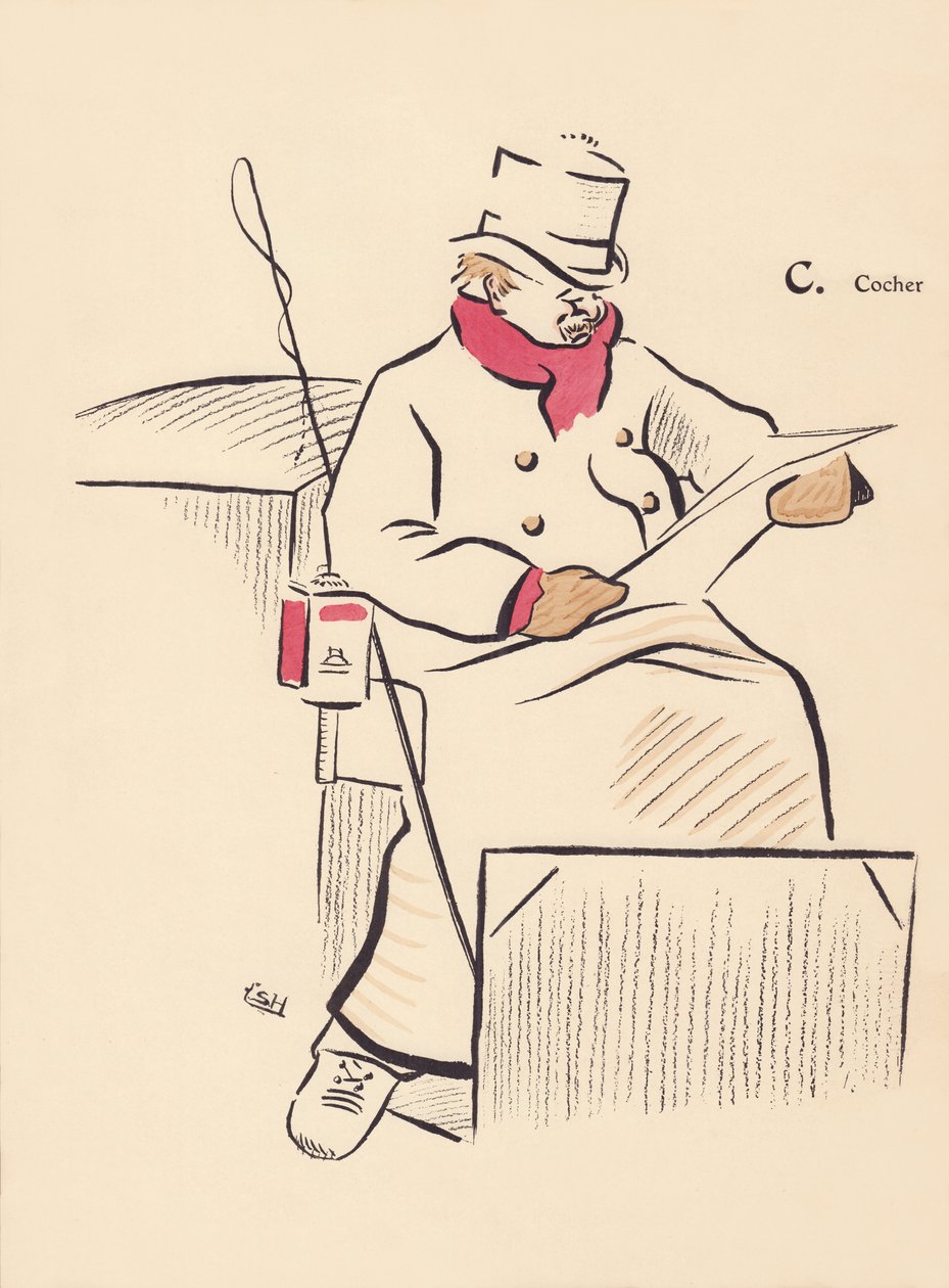 C. Check da Lucien L. (active 1904) Henreaux