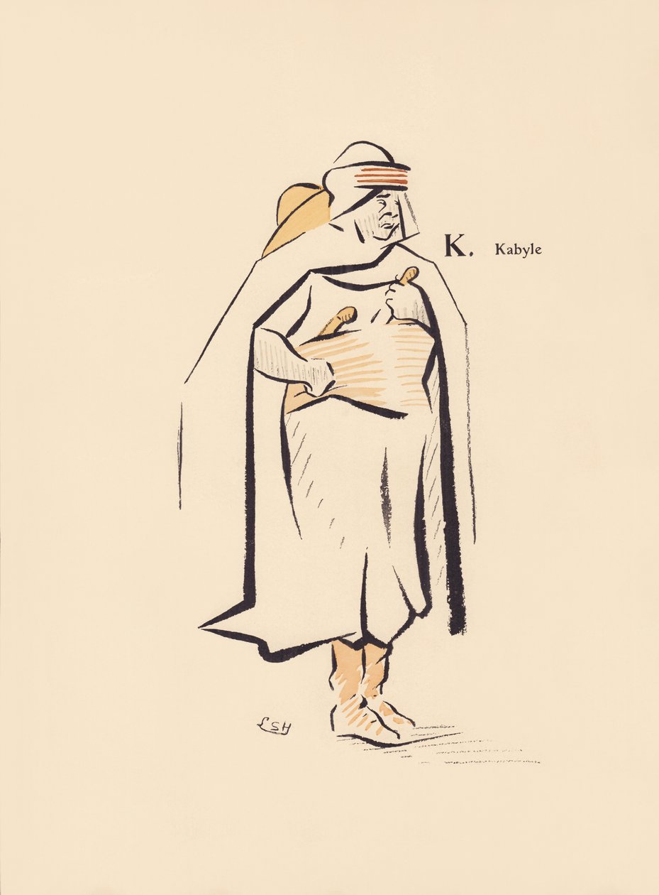 K. Kabyle da Lucien L. (active 1904) Henreaux
