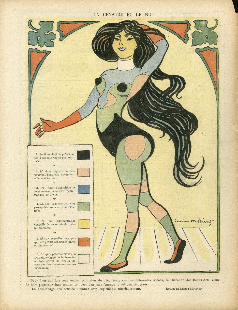 Copertina di Le Rire da Lucien Metivet