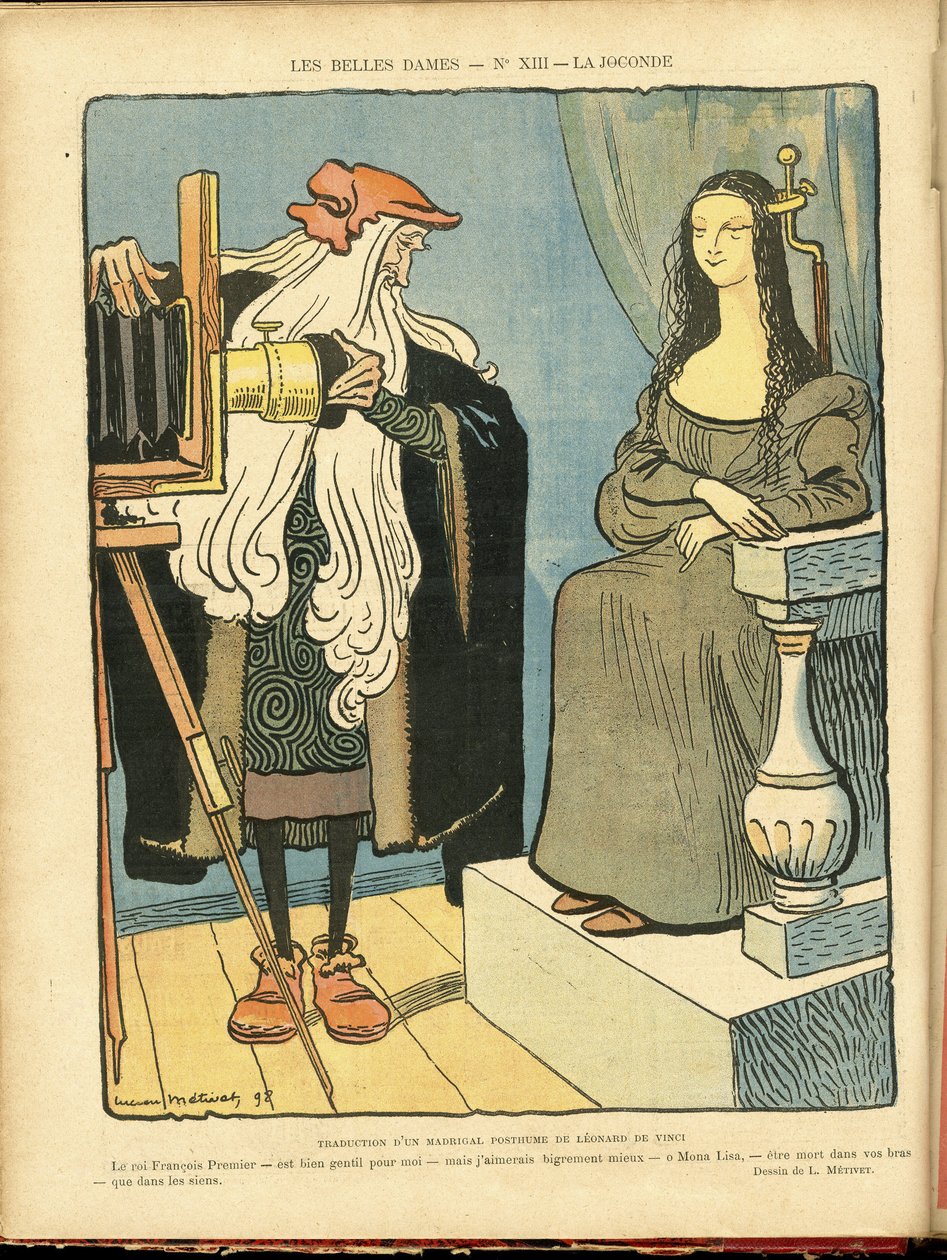 Illustrazione in Le Rire da Lucien Metivet