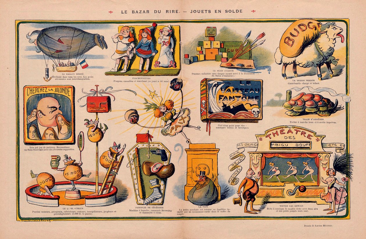 Le Rire, Satirico a Colori da Lucien Metivet