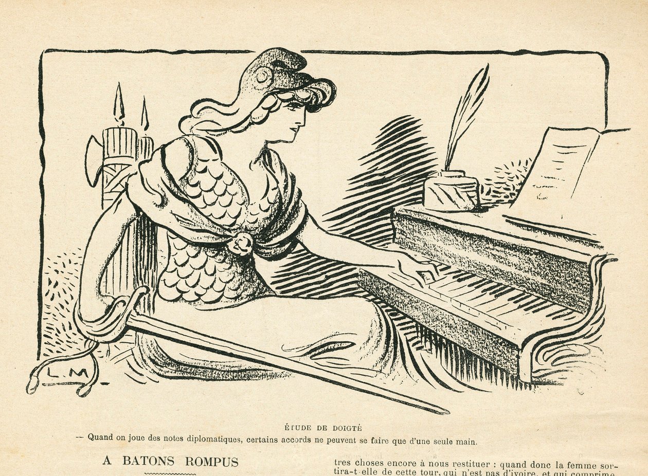 Le Rire, satirico in bianco e nero da Lucien Metivet