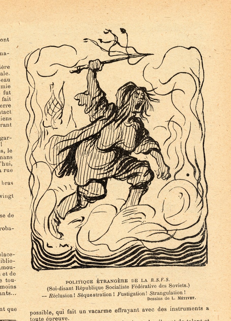 Le Rire rouge, Satirico in B/N da Lucien Metivet