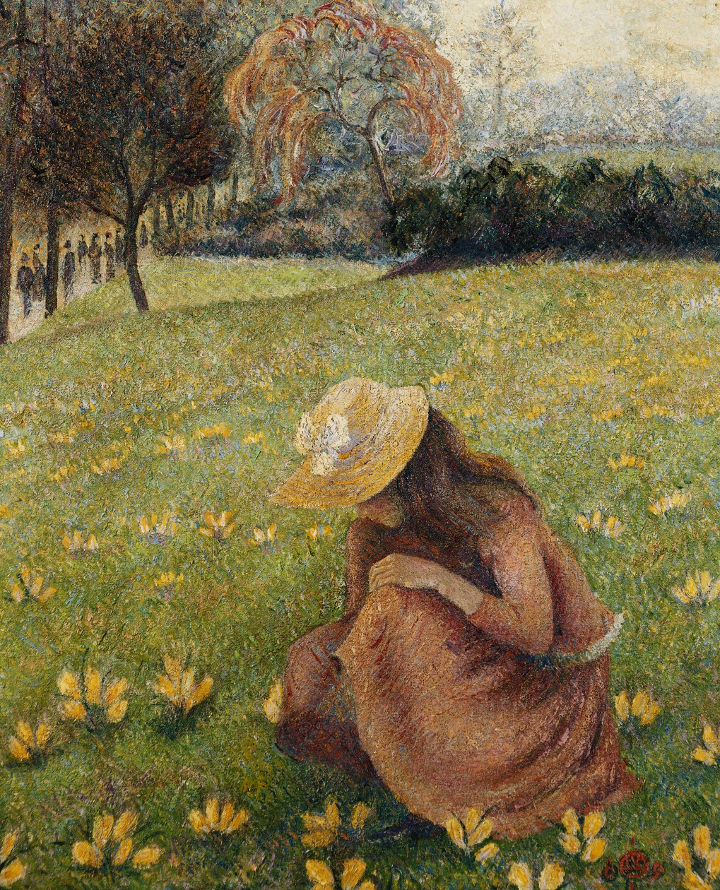 Crocus da Lucien Pissarro