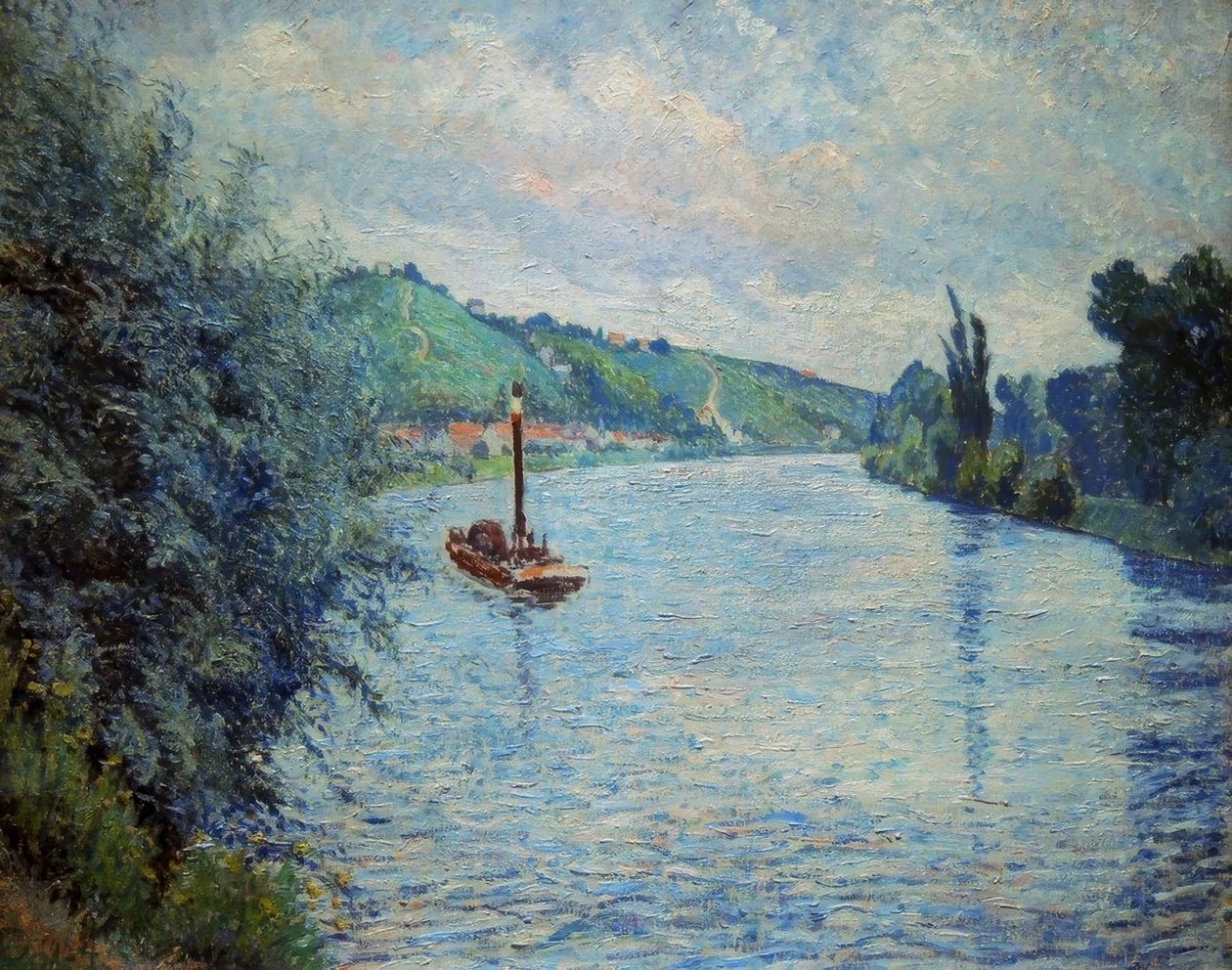 La Frette da Lucien Pissarro