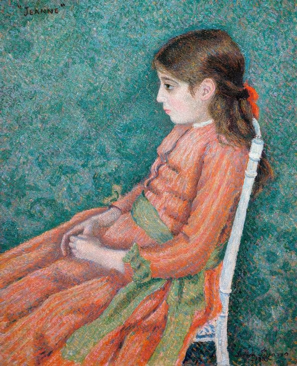 Ritratto di Jeanne da Lucien Pissarro