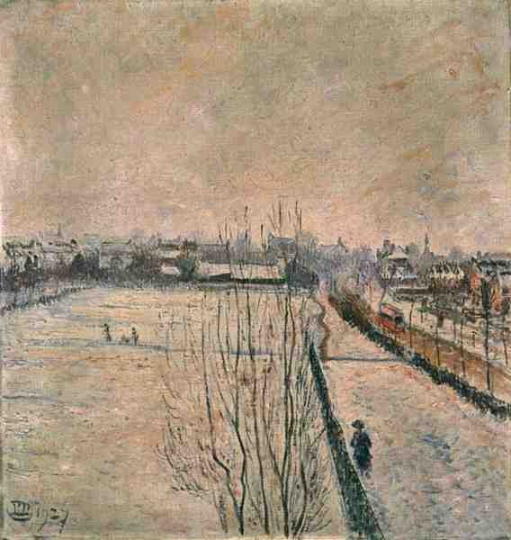 Stamford Brook, Londra da Lucien Pissarro