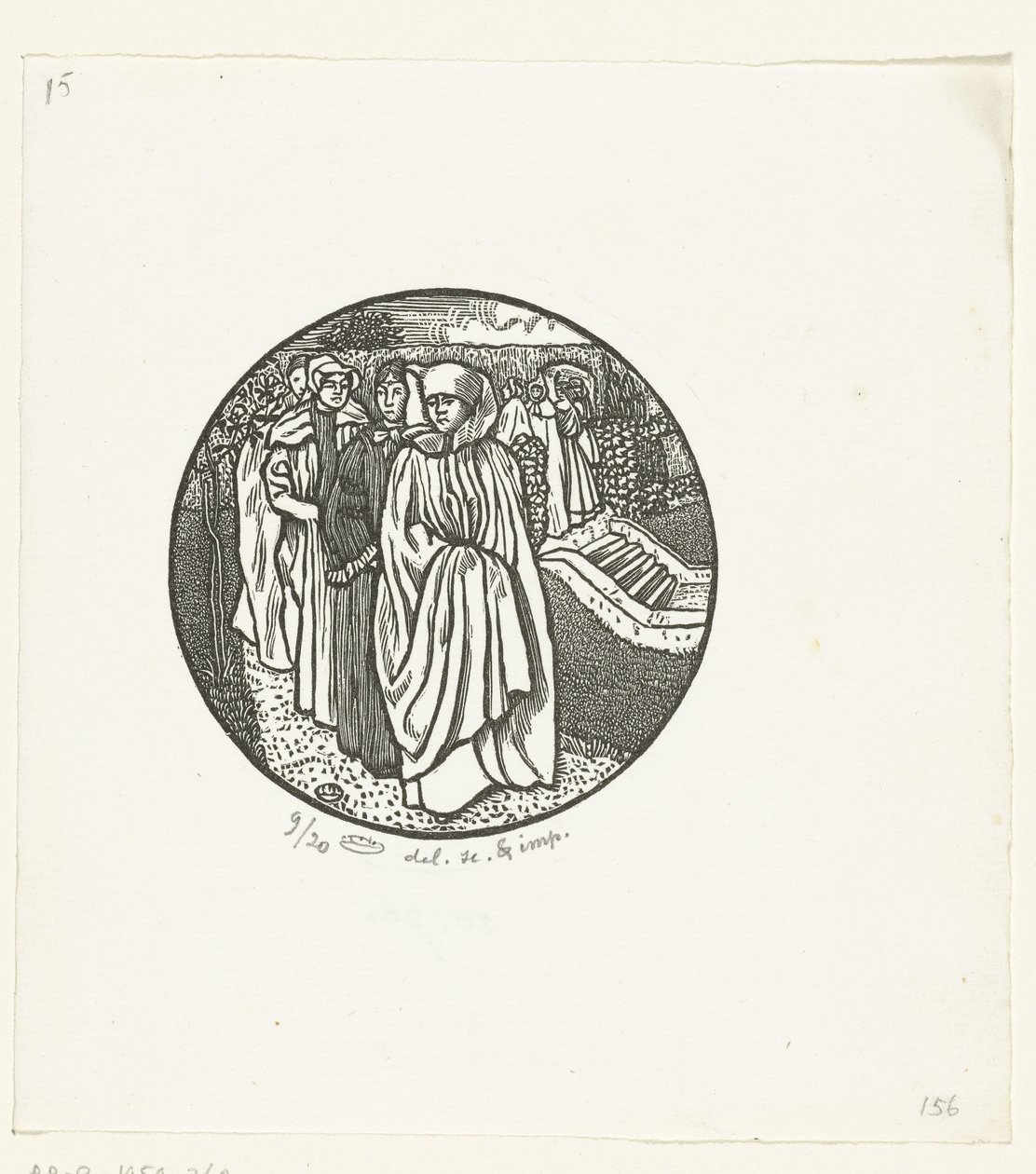 Donne di tempi passati da Lucien Pissarro