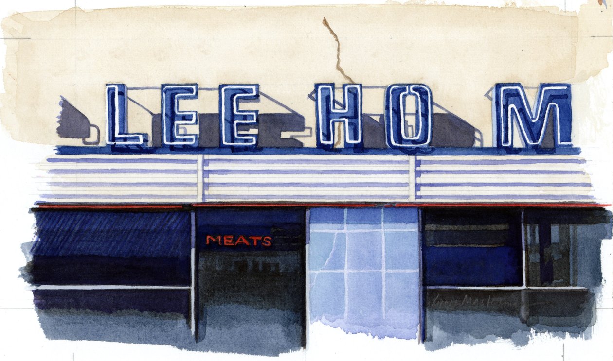 Jerrys Lee Ho Market, 2002 da Lucy Masterman