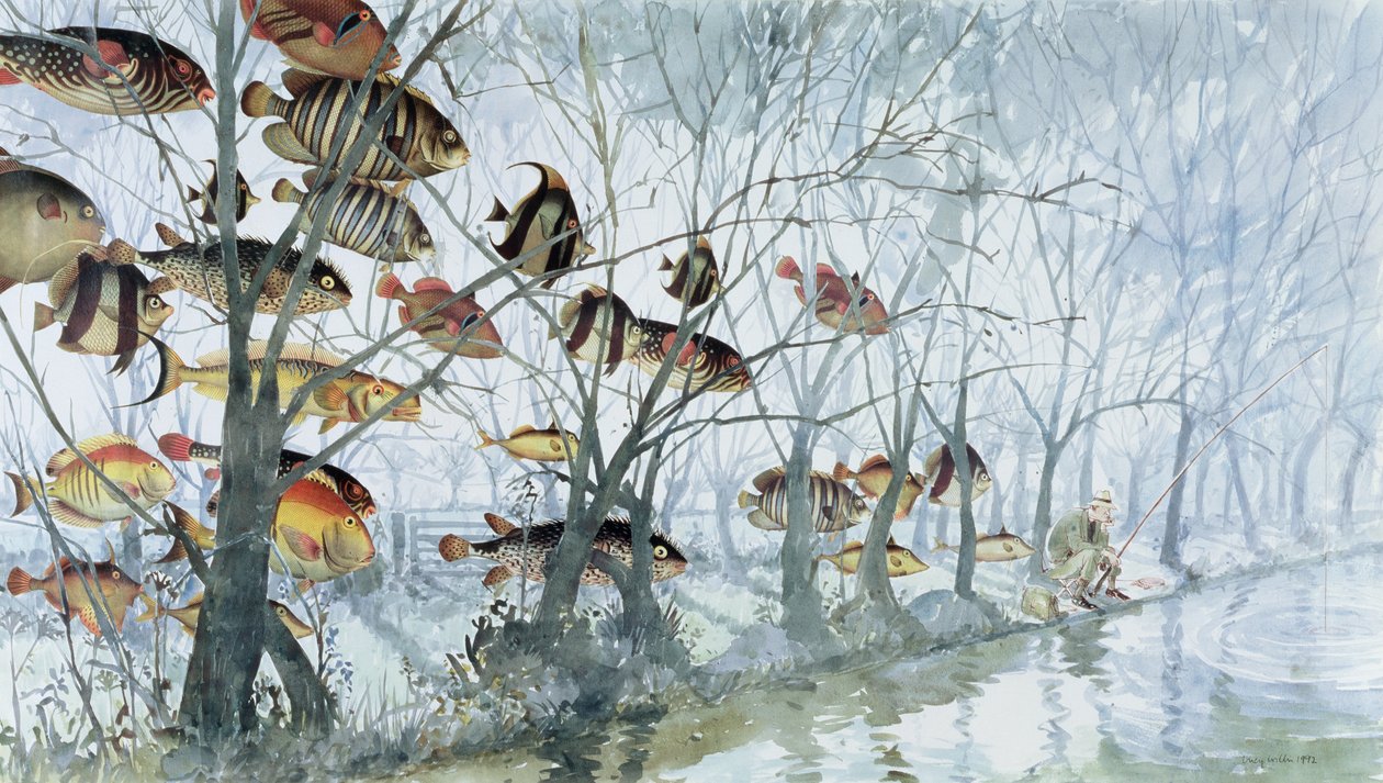 Pesca a mosca, 1992 da Lucy Willis