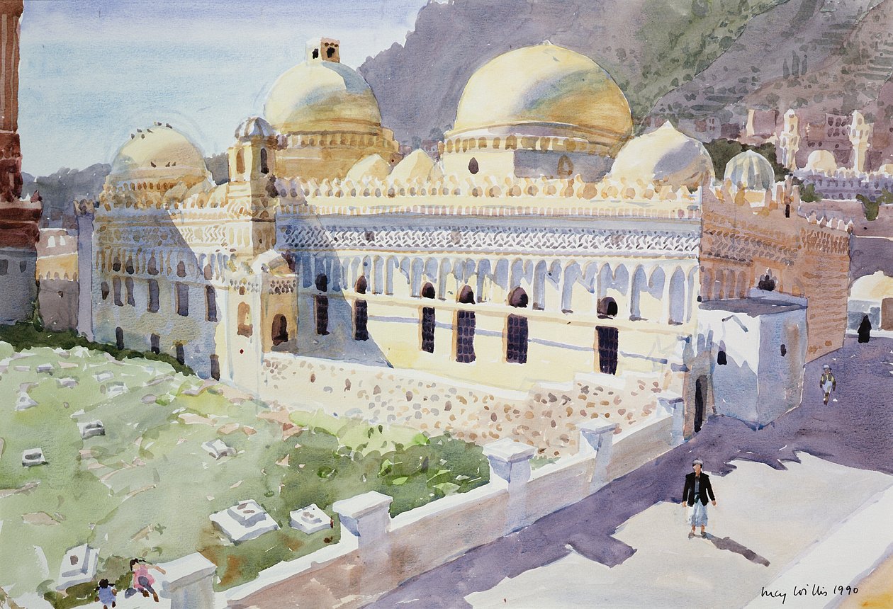 Moschea, Taiz, Yemen da Lucy Willis
