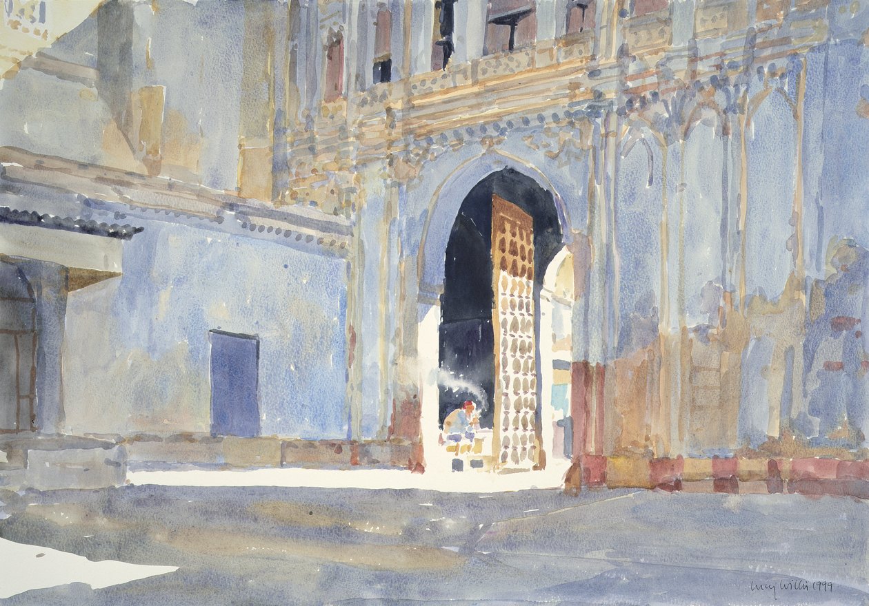 Porta del palazzo, Gujarat da Lucy Willis