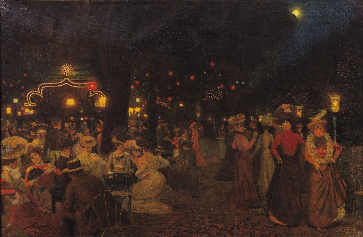 Il Bal Bullier, 1902 da Ludovic Vallee