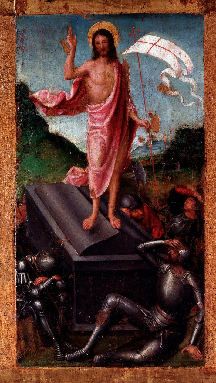 Misteri del Rosario: Resurrezione da Ludovico Brea