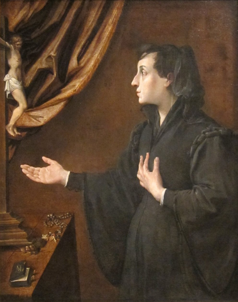 Ritratto di una vedova da Ludovico Carracci