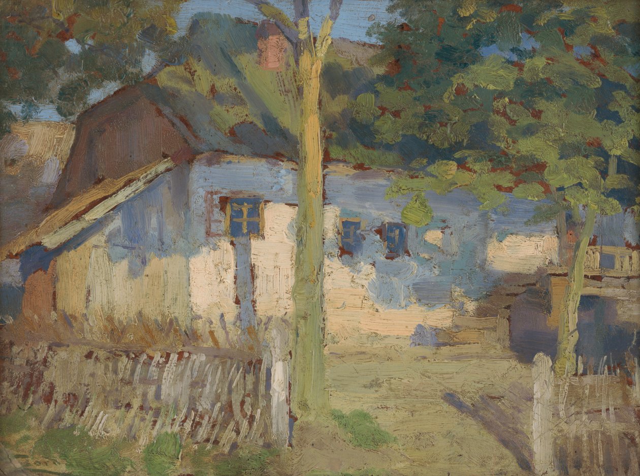 Davanti alla casa da Ludovit Cordak