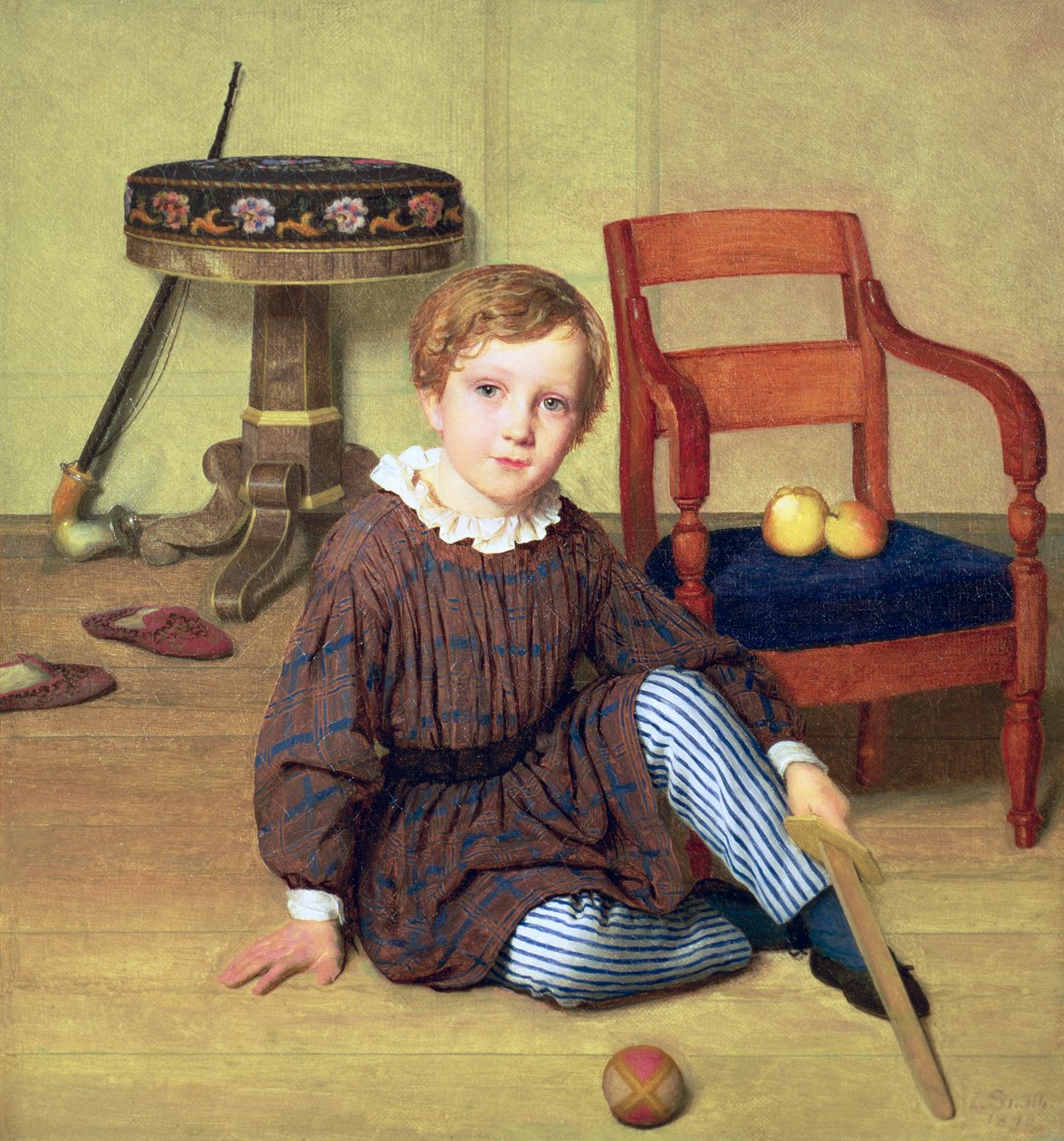 Infanzia da Ludvig August Smith