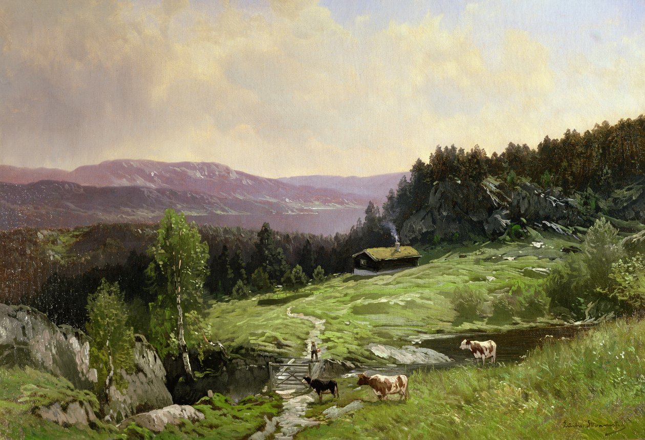 Telemark, Sud Norvegia da Ludvig Skramstad