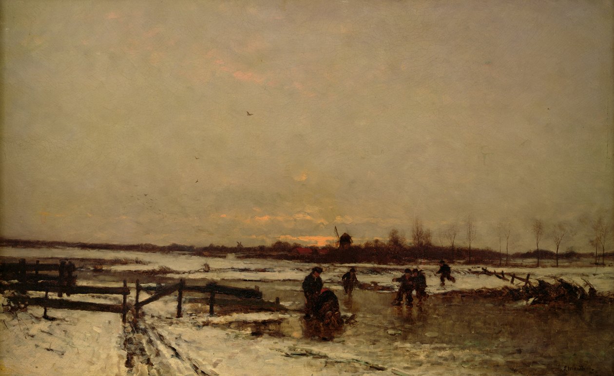 Scena invernale da Ludwig Munthe