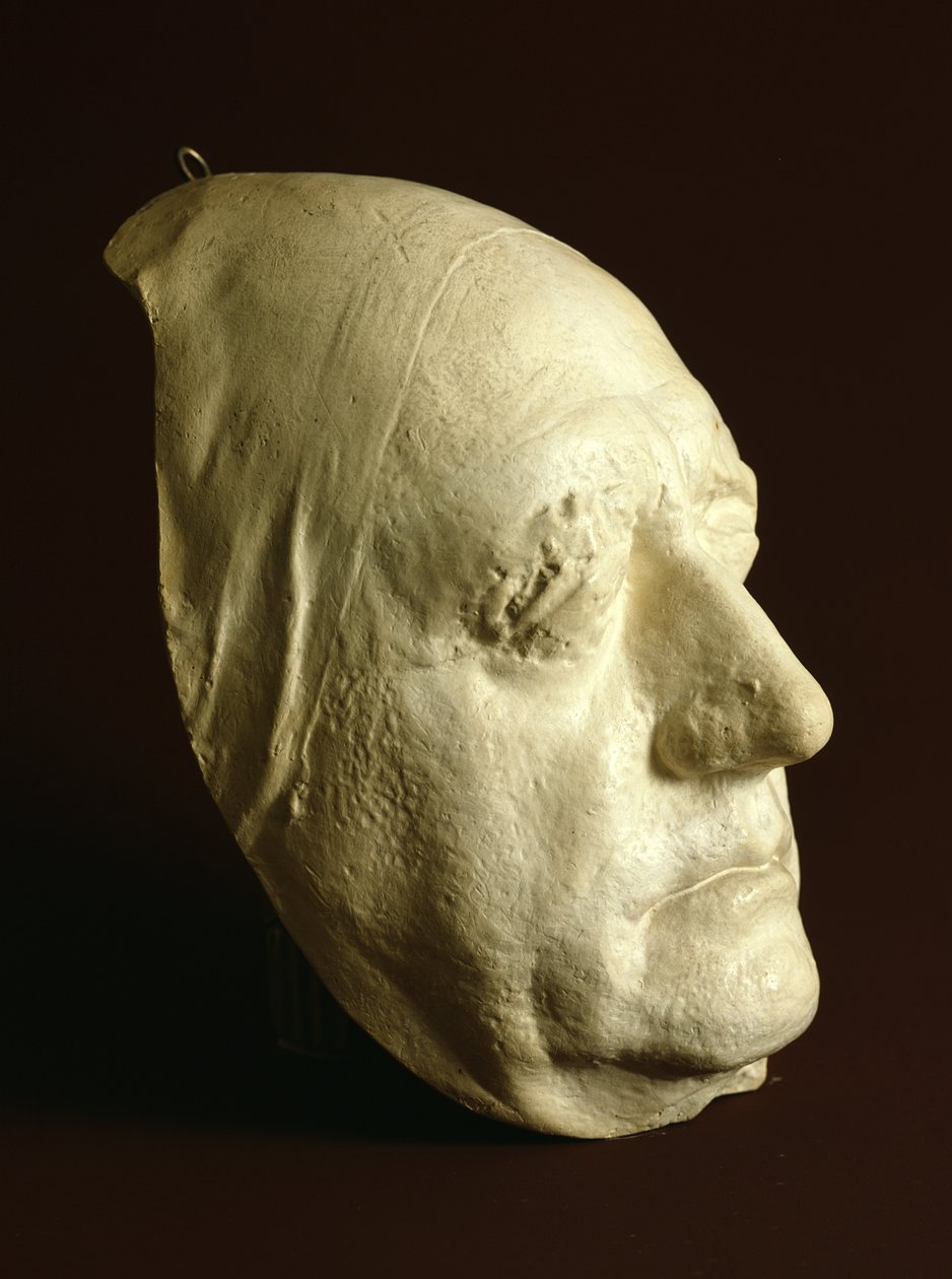 Maschera di Goethe, 1807 da Ludwig Weisser