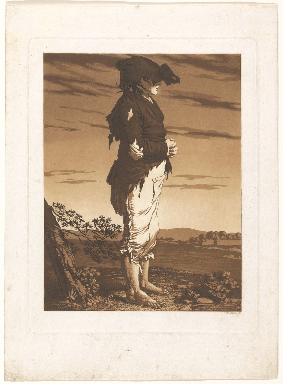 Bambino mendicante da Ludwig Buchhorn