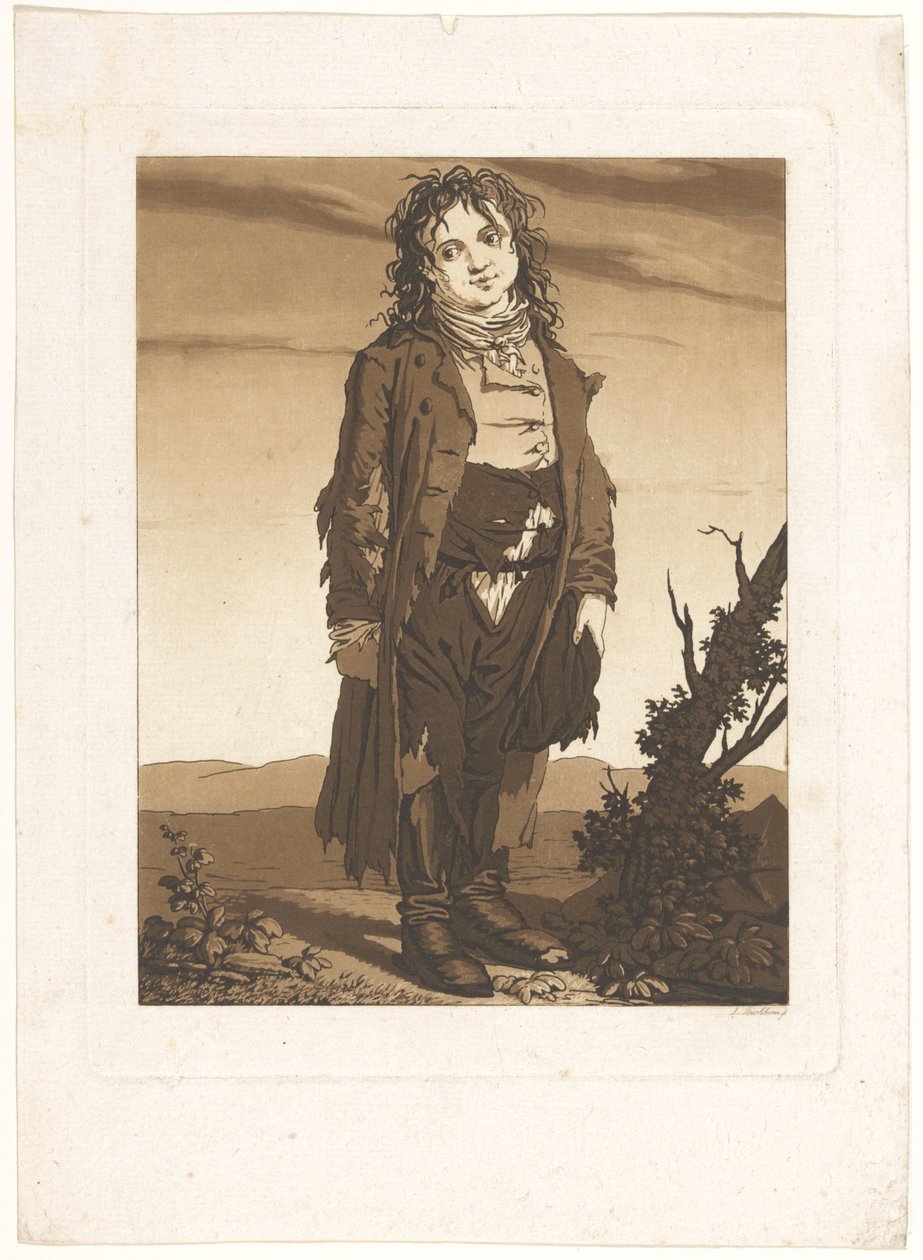 Bambino mendicante da Ludwig Buchhorn