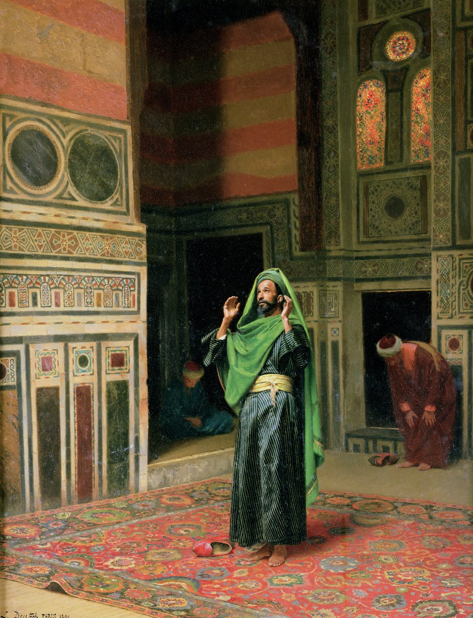 Nella Moschea da Ludwig Deutsch
