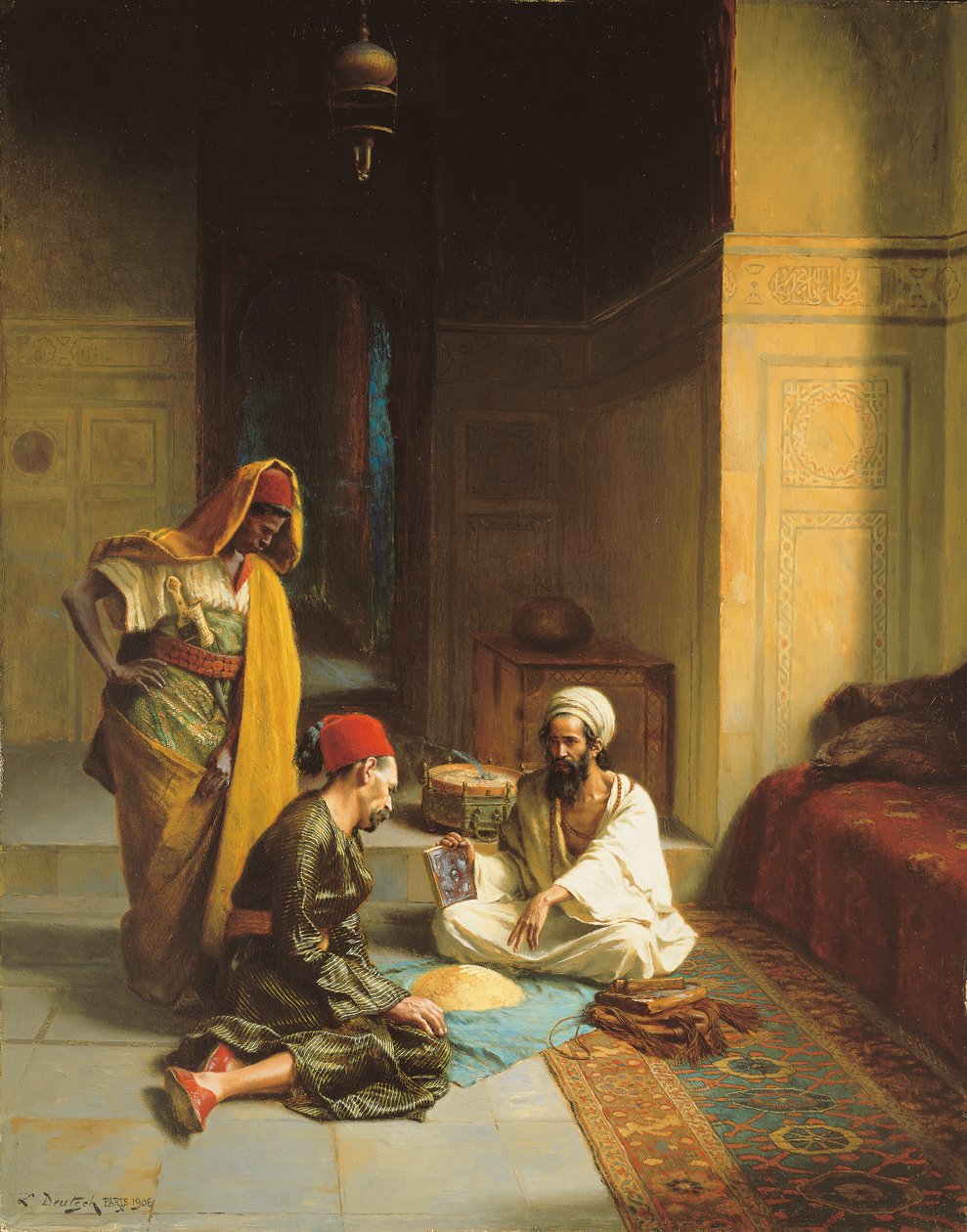 La chiromante da Ludwig Deutsch