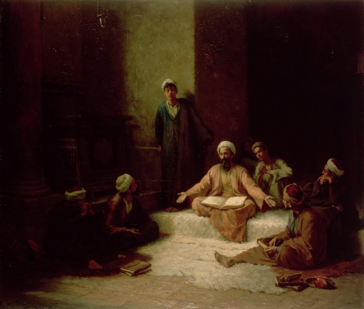 La Scuola del Corano da Ludwig Deutsch