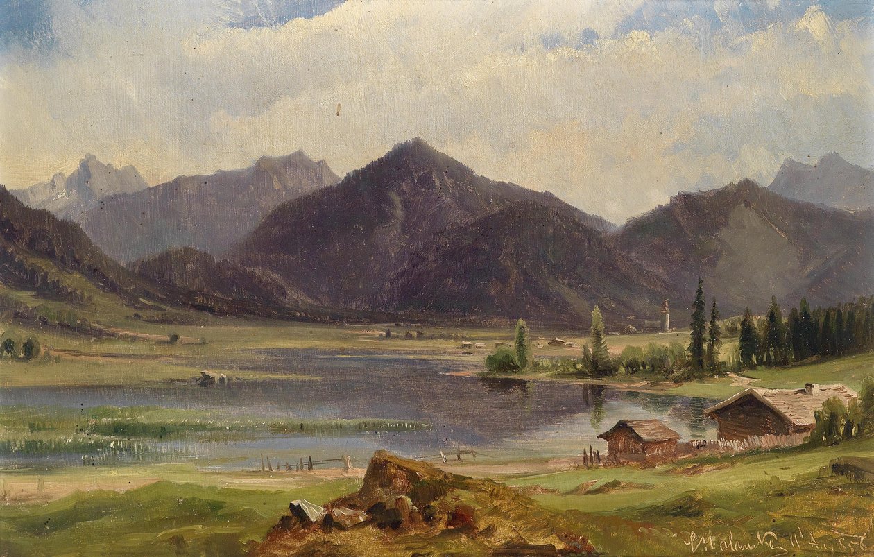 Il Plansee in Tirolo, secondo l