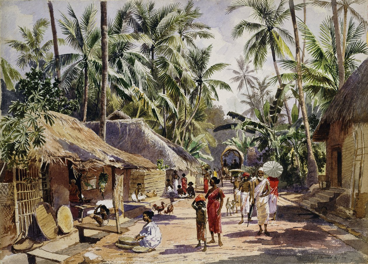 Colombo, 1861 da Ludwig Hans Fischer
