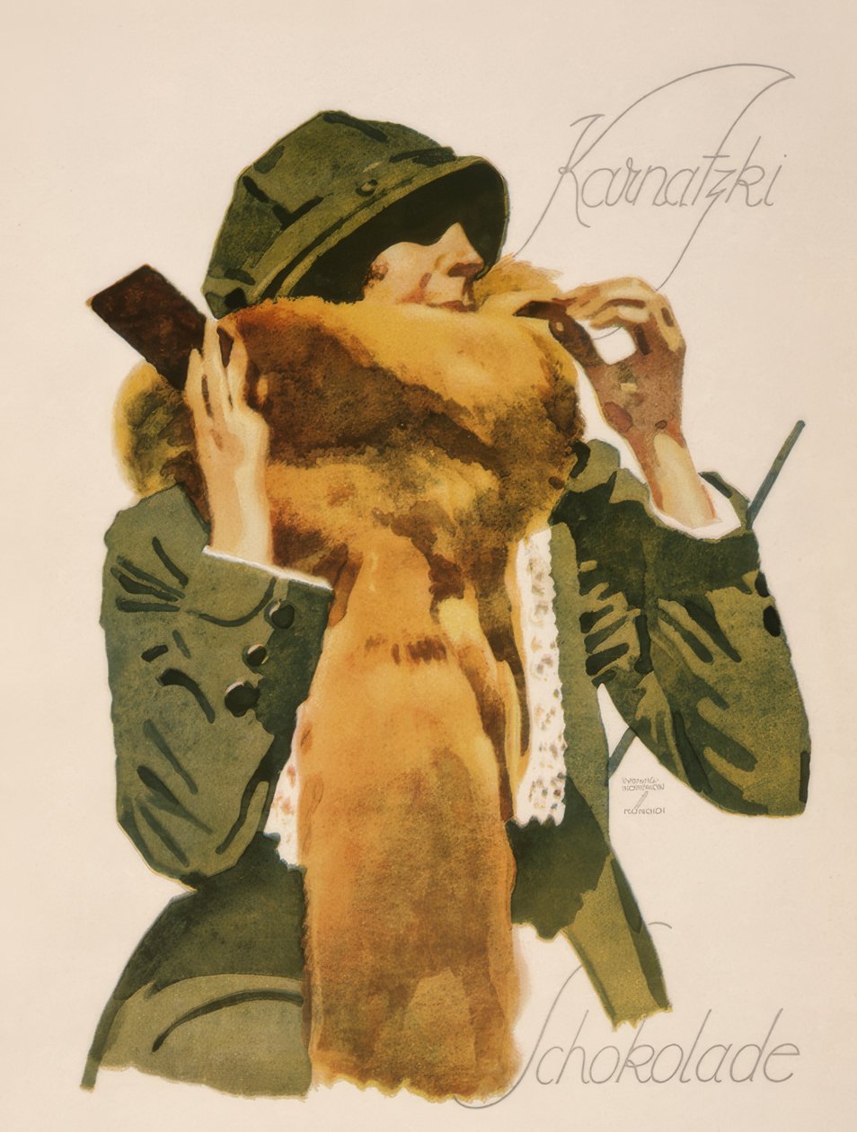 Karnatzki / Cioccolato da Ludwig Hohlwein
