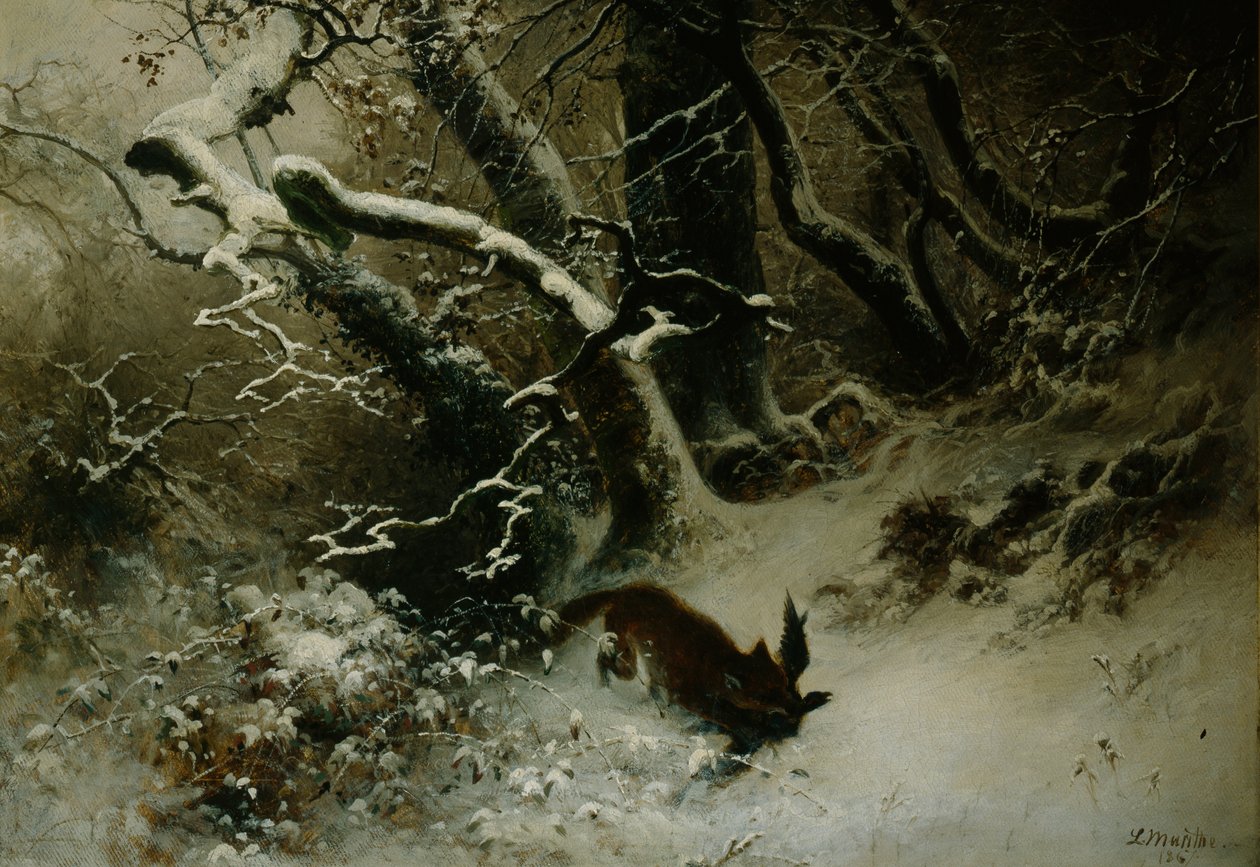Paesaggio invernale da Ludwig Munthe