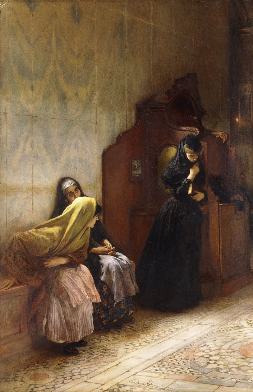 La confessione da Ludwig Passini