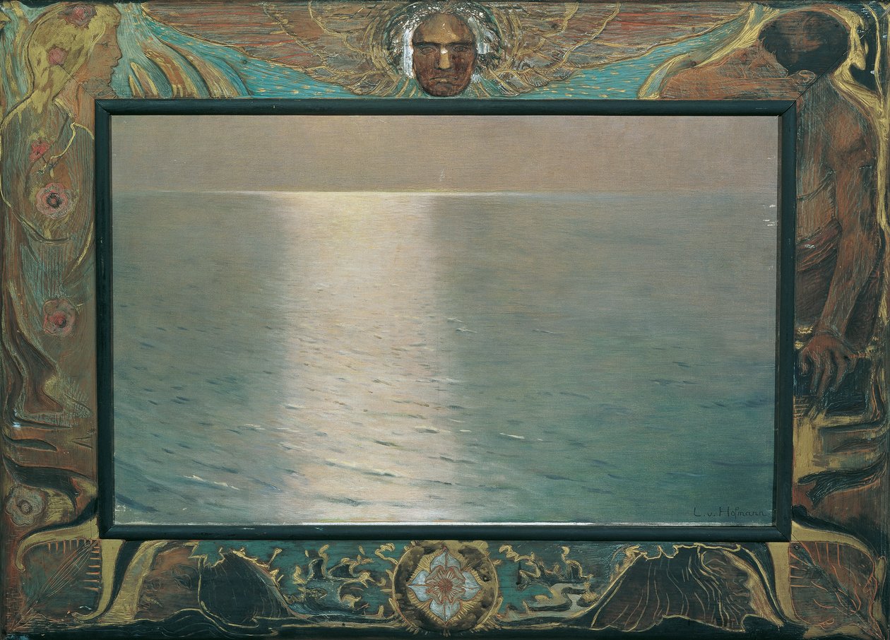 Largo (tramonto) da Ludwig von Hofmann