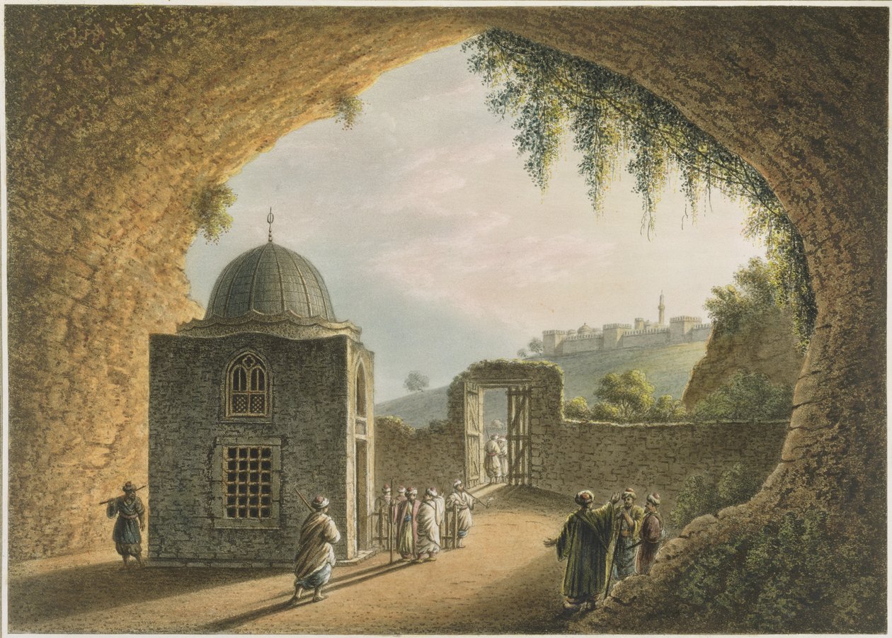 La tomba di Geremia, pub. da William Watts da Luigi Mayer