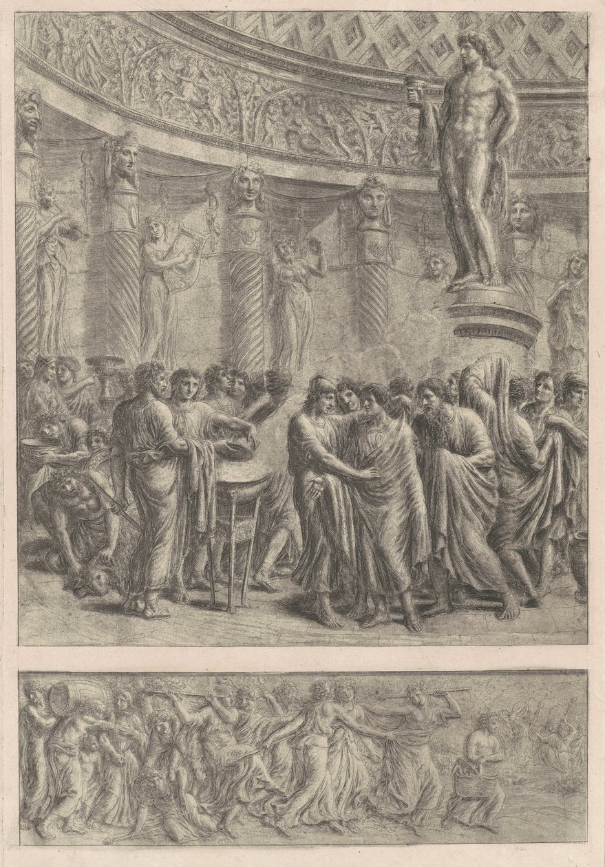 Un sacrificio antico da Luigi Ademollo