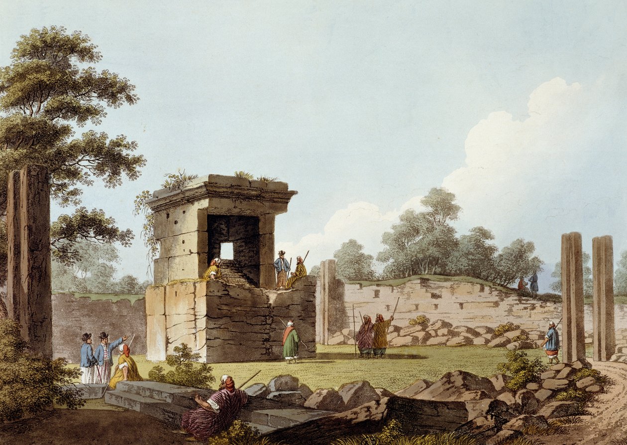 Area circostante Tortosa da Luigi Mayer
