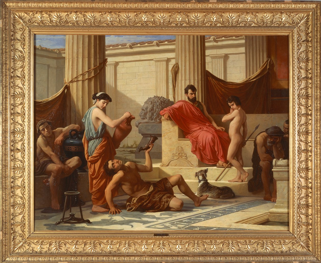 Educazione a Sparta da Luigi Mussini