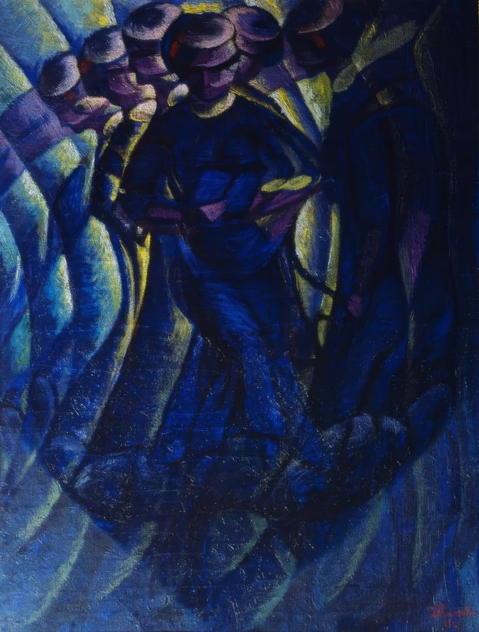 L. Russolo, Movimenti di una donna da Luigi Russolo