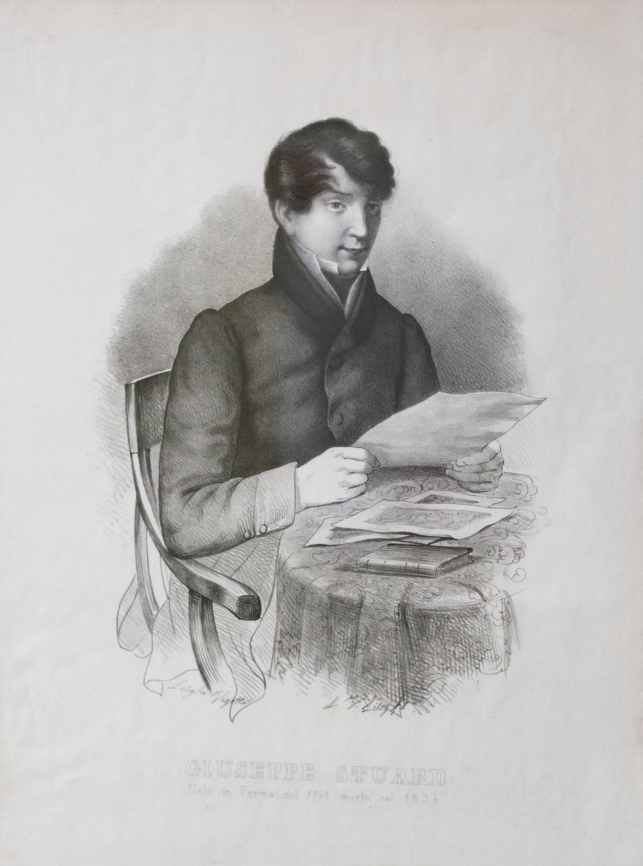 Ritratto di Giuseppe Stuard da Luigi Vigotti