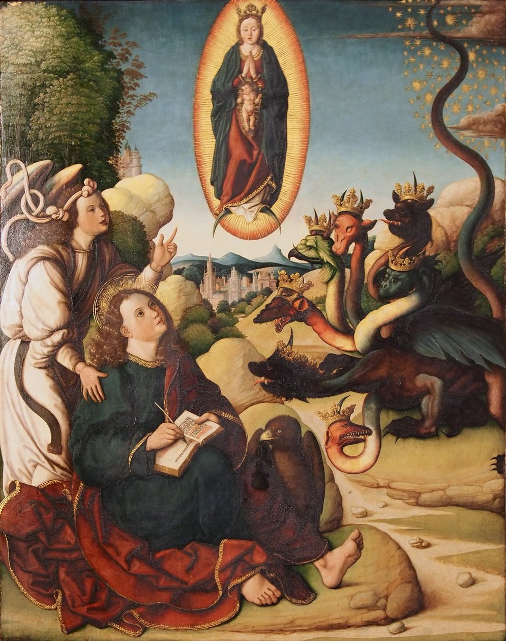 San Giovanni a Patmos da Luis Fernández García