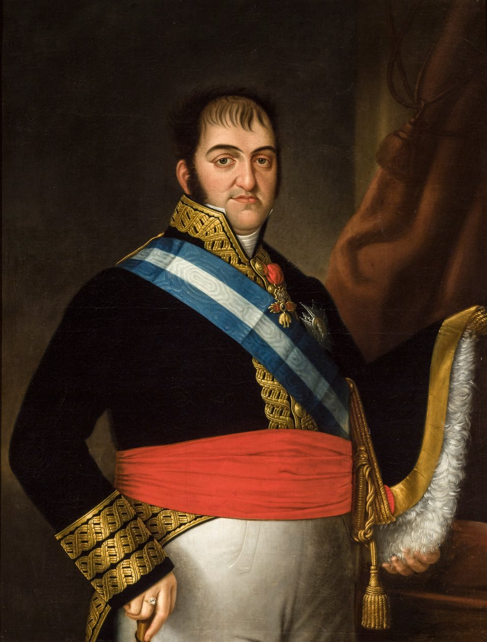 Il re Ferdinando VII di Spagna da Luis de la Cruz