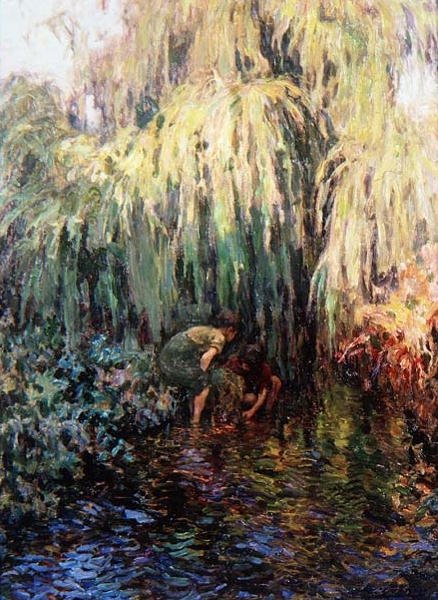 Lo stagno blu da Luis Graner Arrufi