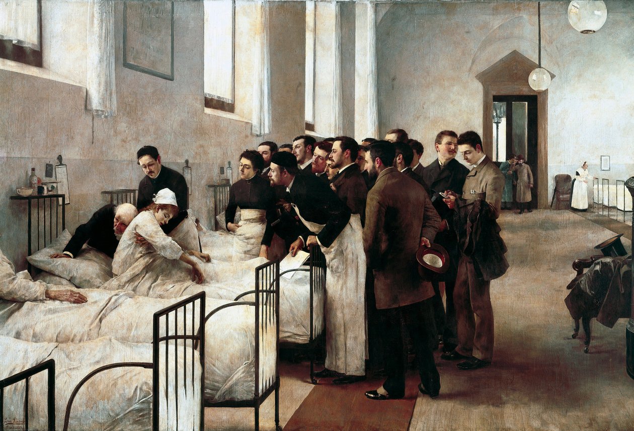 La visita del dottore da Luis Jimenez y Aranda