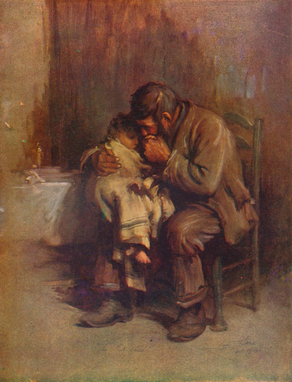 Senza Madre, c. 1899, 1914 da Luke Fildes