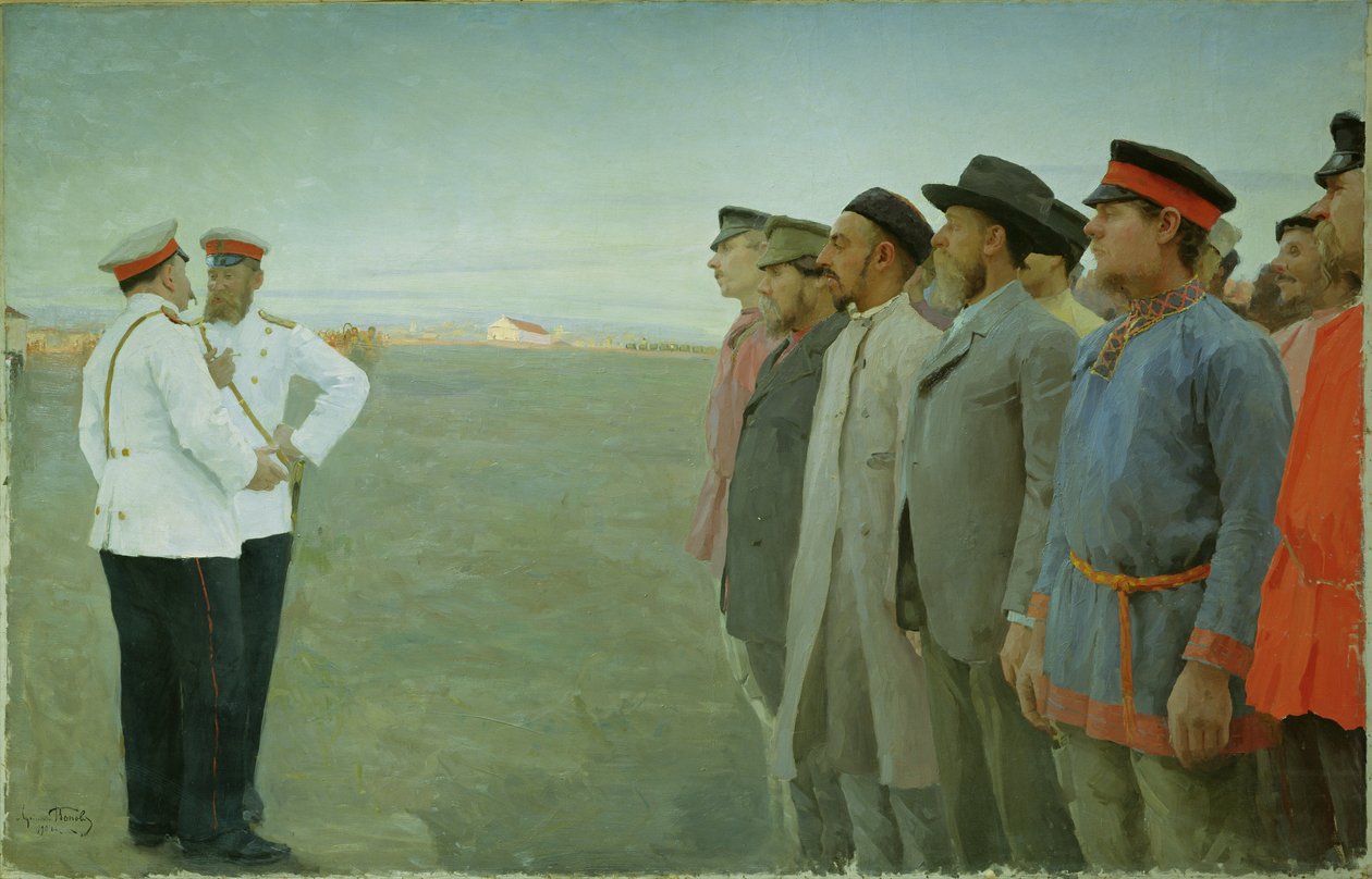 Mobilitato, 1904 da Lukjan Vasilievich Popov