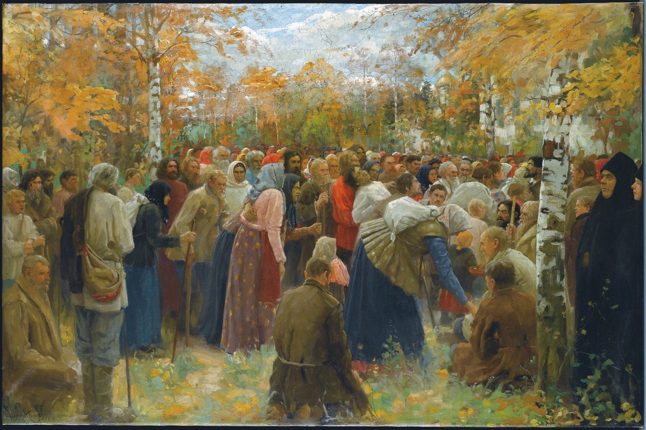 Verso i luoghi santi, 1911 da Lukjan Vasilievich Popov